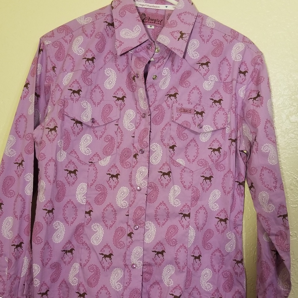 Cowgirls Hardware blouse